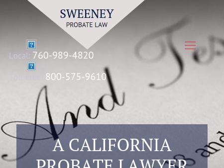 Sweeney Probate Law