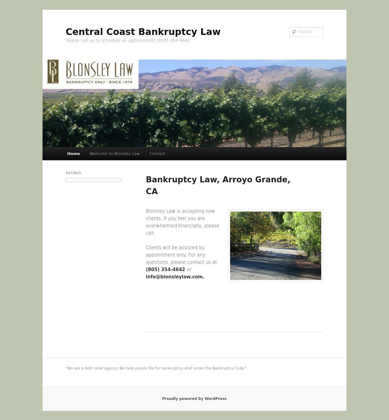 Blonsley Law - Arroyo Grande CA Lawyers