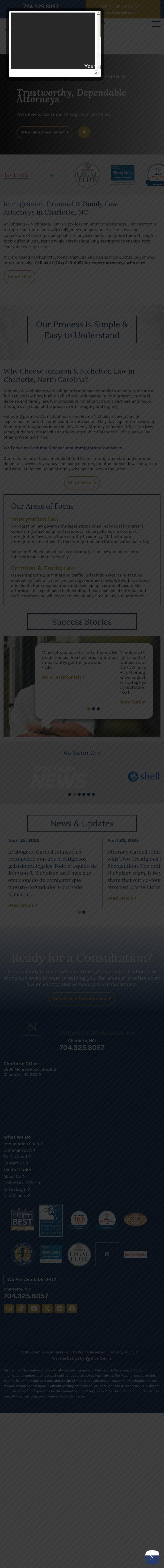 Johnson & Nicholson, PLLC - Charlotte NC Lawyers