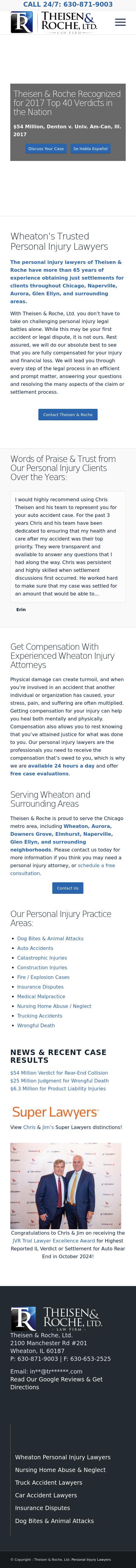 Theisen & Roche, Ltd. - Wheaton IL Lawyers