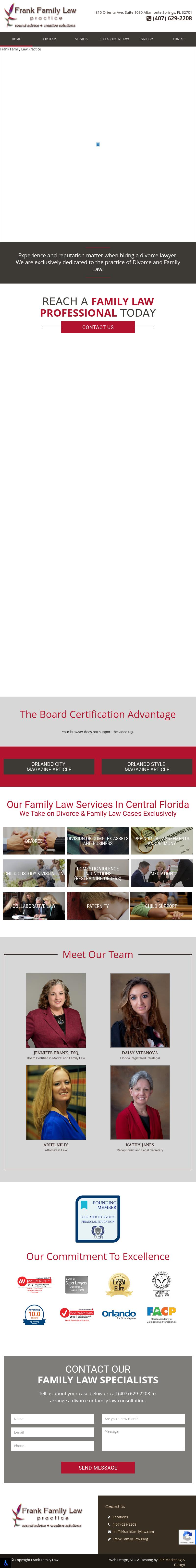 Frank Family Law Practice - Altamonte Springs FL Lawyers