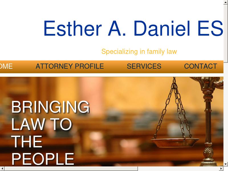 The Law Offices of Esther A. Daniel, LLC - Brick NJ Lawyers